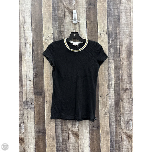 Top Short Sleeve By Cmc In Black, Size: Xs