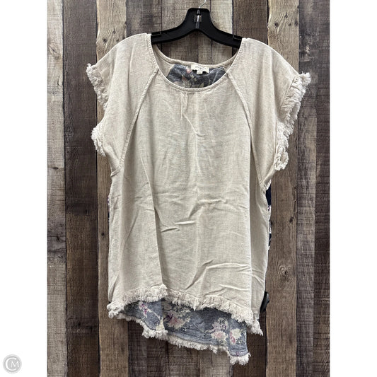 Top Short Sleeve By Umgee In Multi-colored, Size: S