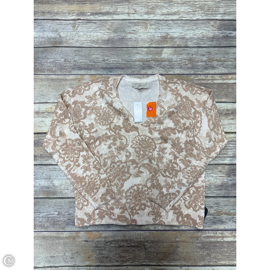 Sweater By Loft In Cream, Size: Xs