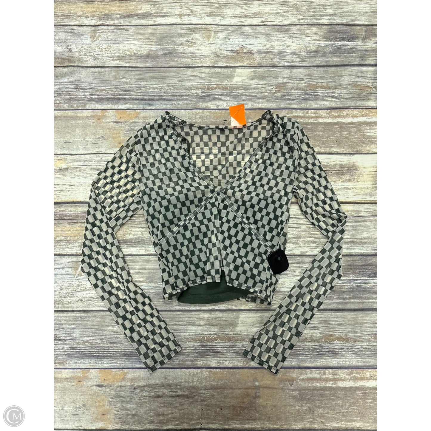 Top Long Sleeve By Abercrombie And Fitch In Green, Size: Xs
