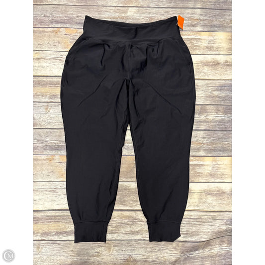 Athletic Pants By Old Navy In Black, Size: Xl