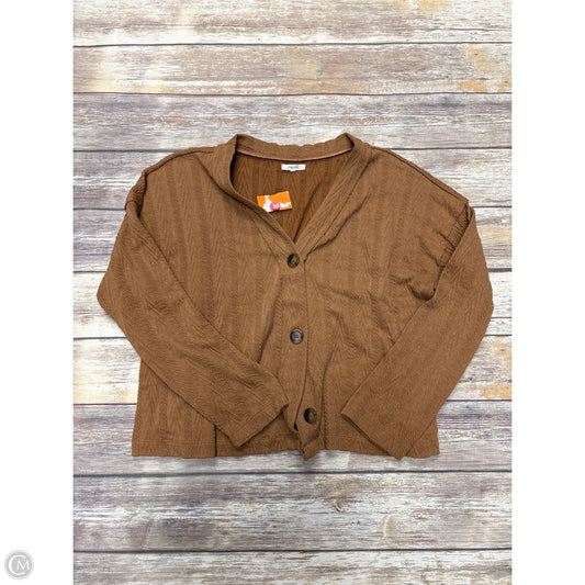 Sweater By Maurices In Brown, Size: L