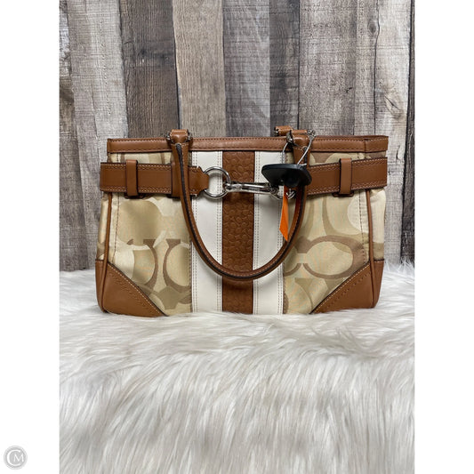 Handbag Designer By Coach, Size: Medium