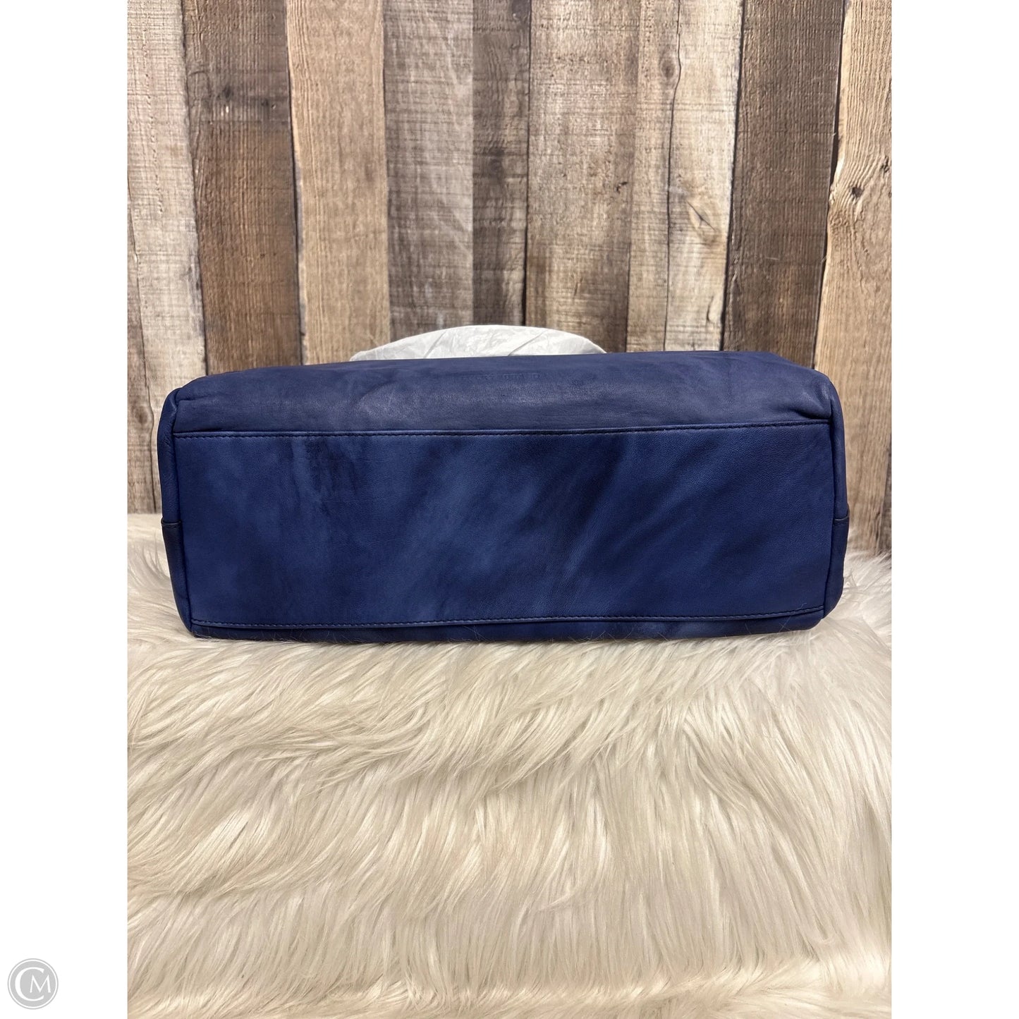 Handbag Leather By Lucky Brand, Size: Large