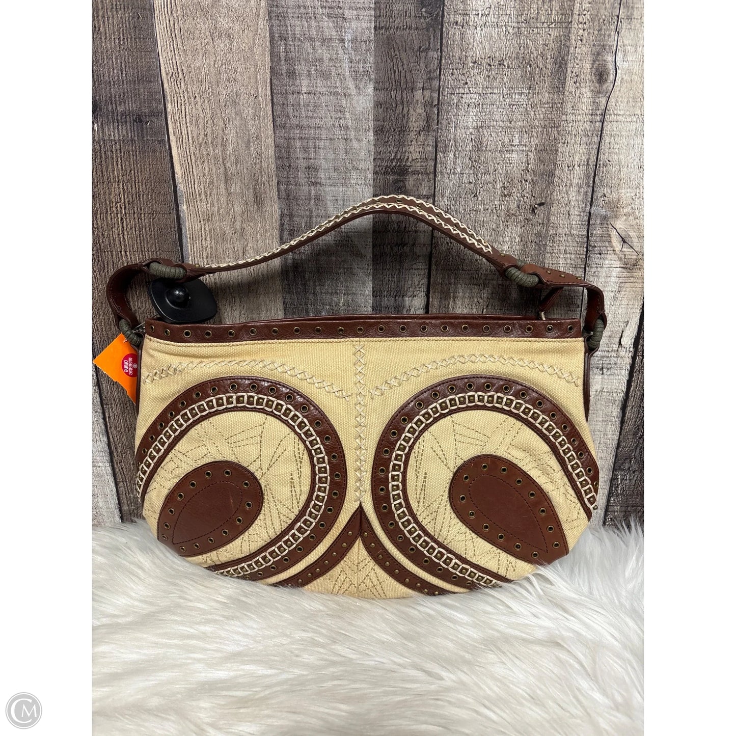 Handbag Leather By Cole-haan, Size: Medium