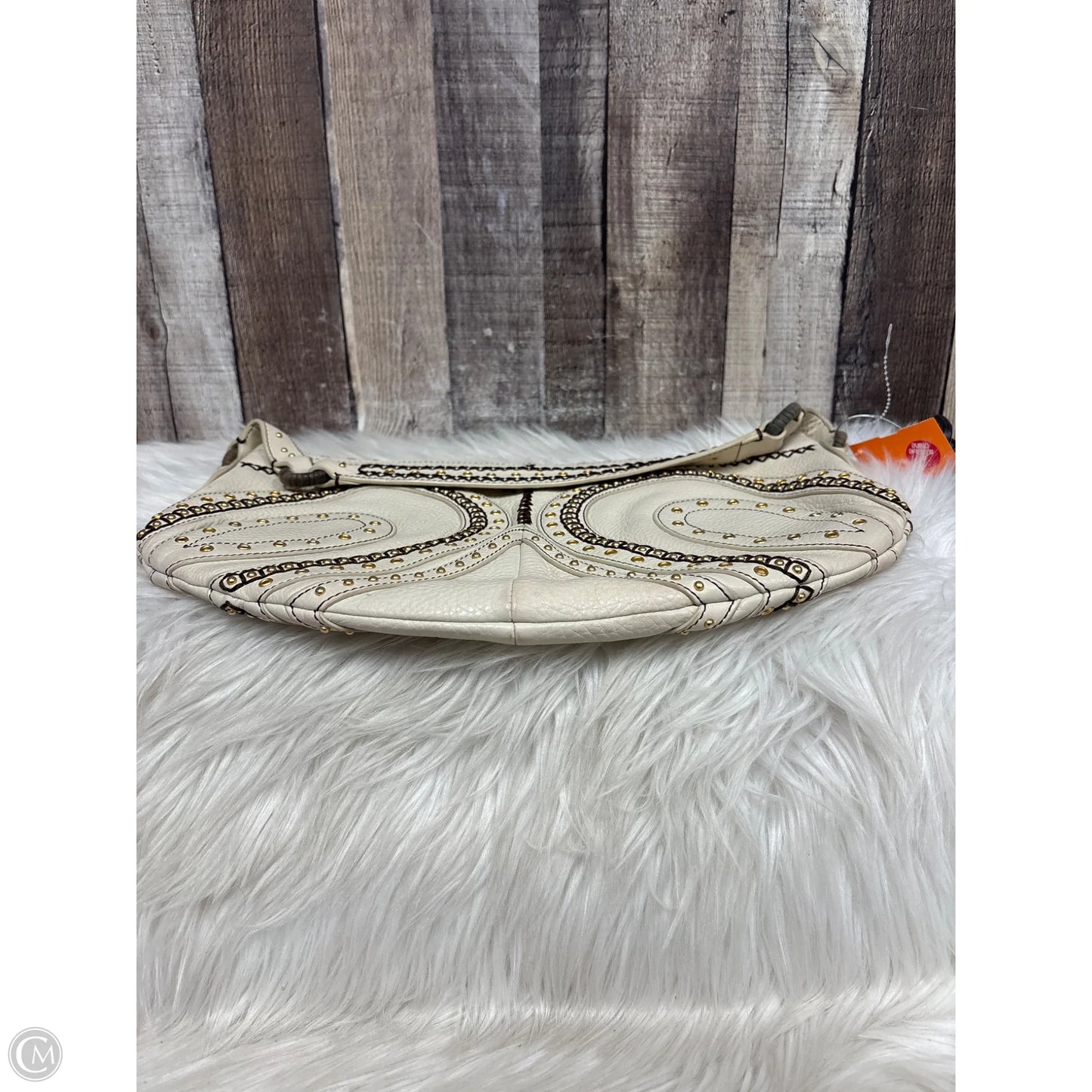 Handbag Leather By Cole-haan, Size: Medium