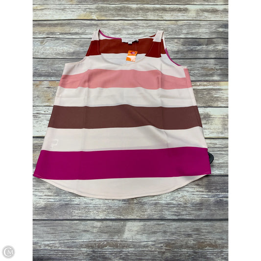 Top Sleeveless By Loft In Multi-colored, Size: S