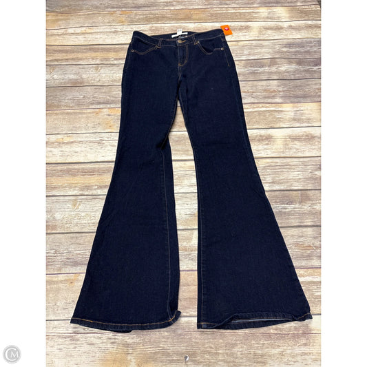 Jeans Flared By Life In Progress In Blue Denim, Size: 4