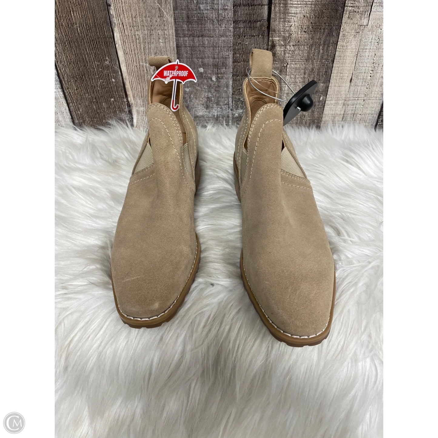 Shoes Heels Block By Blondo In Tan, Size: 5.5