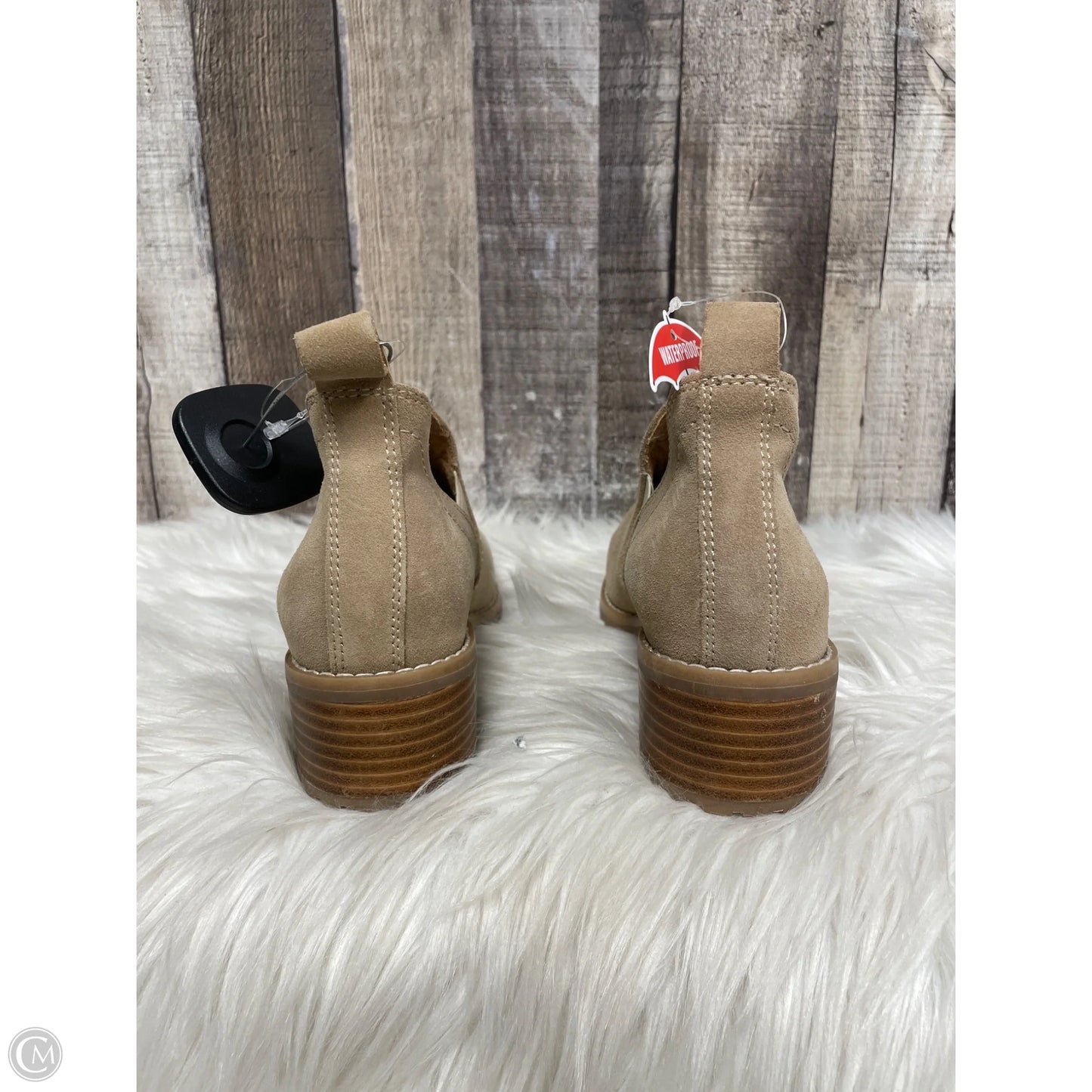 Shoes Heels Block By Blondo In Tan, Size: 5.5