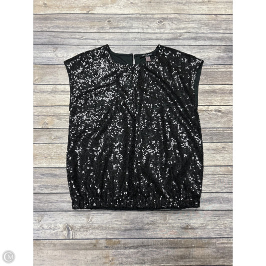 Top Sleeveless By Cable And Gauge In Black, Size: Xs