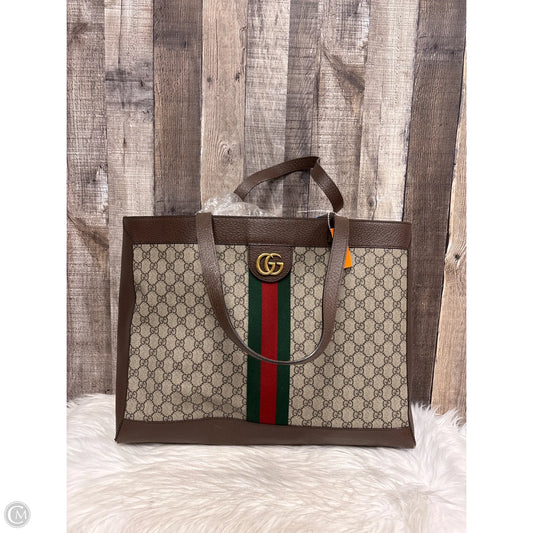 Handbag Luxury Designer By Gucci, Size: Large