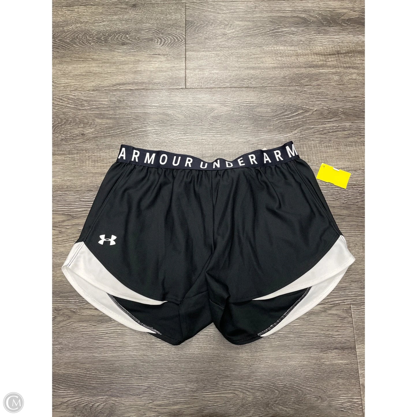 Athletic Shorts By Under Armour In Black, Size: L