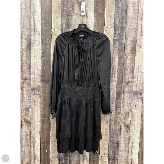 Dress Casual Midi By Scoop In Black, Size: S
