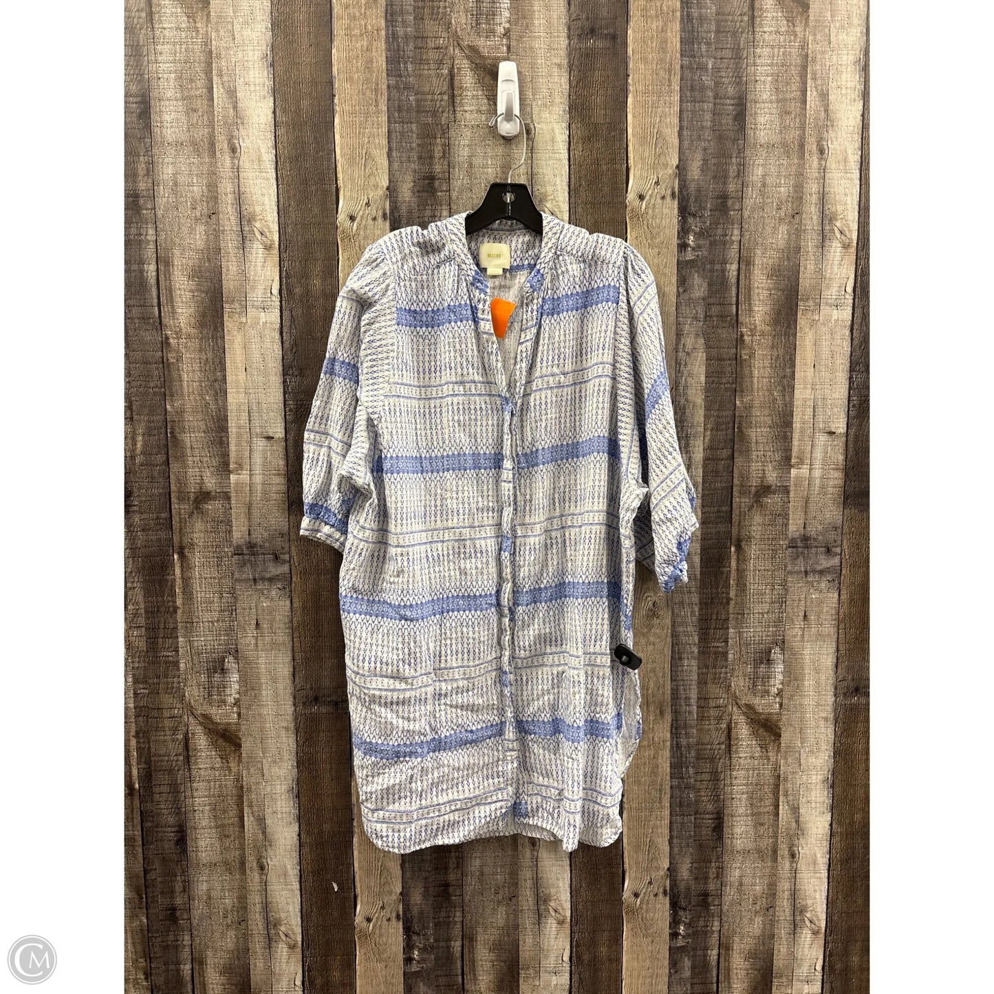 Dress Casual Midi By Maeve In Blue, Size: L
