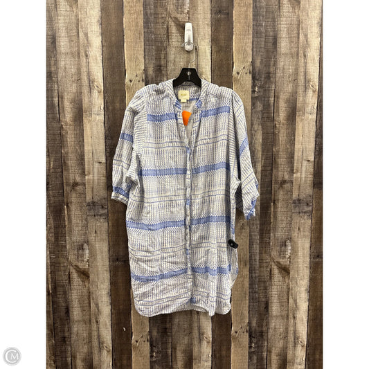 Dress Casual Midi By Maeve In Blue, Size: L