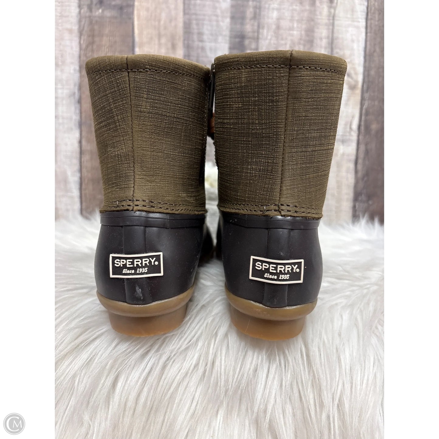 Boots Ankle Flats By Sperry In Brown, Size: 7.5