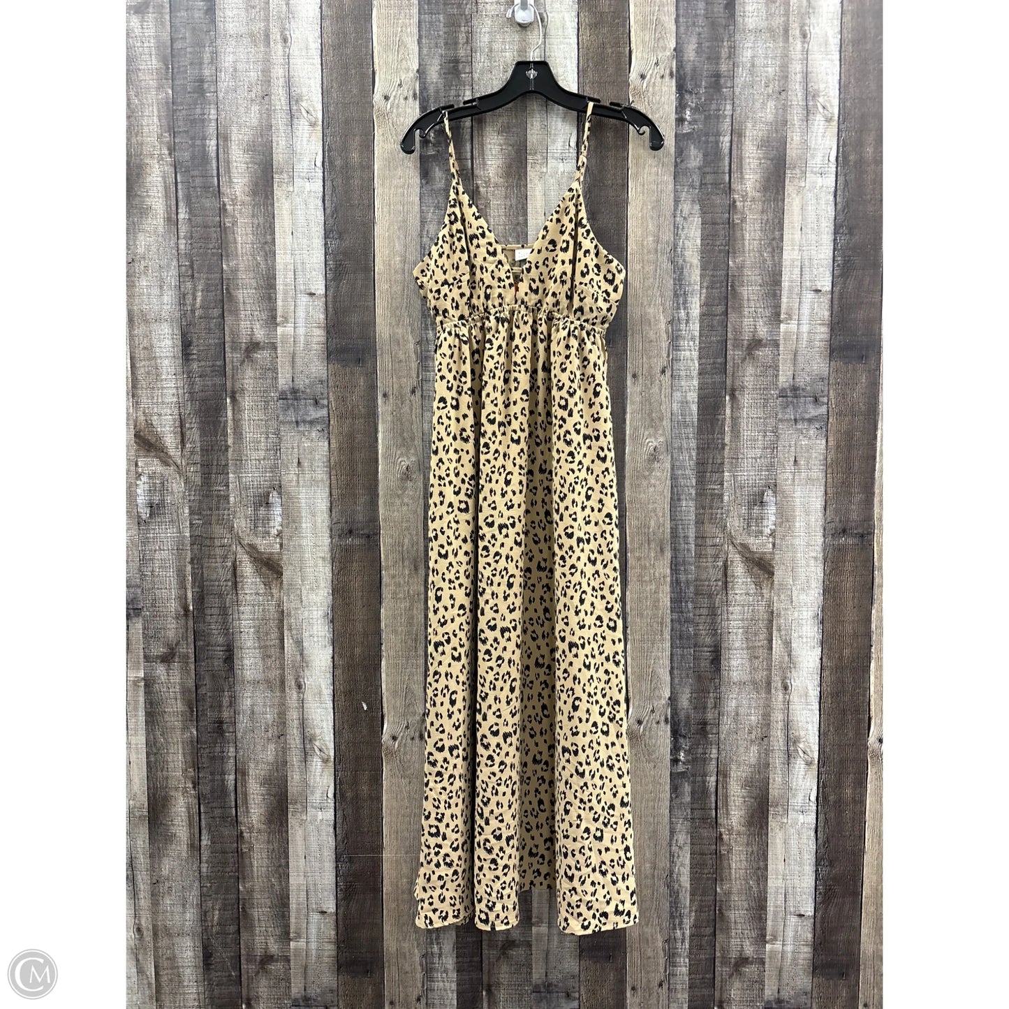 Dress Casual Maxi By A New Day In Animal Print, Size: S