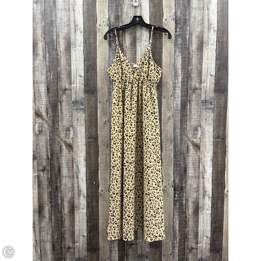 Dress Casual Maxi By A New Day In Animal Print, Size: S