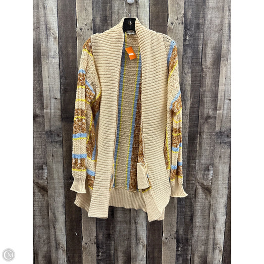 Sweater Cardigan By Davi & Dani In Multi-colored, Size: S
