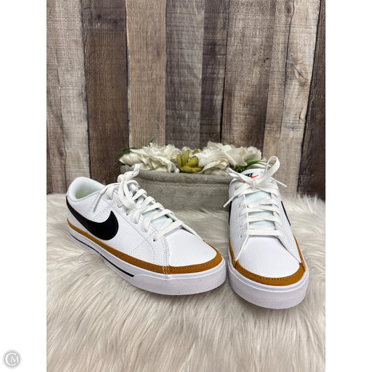 Shoes Athletic By Nike In Tan & White, Size: 8