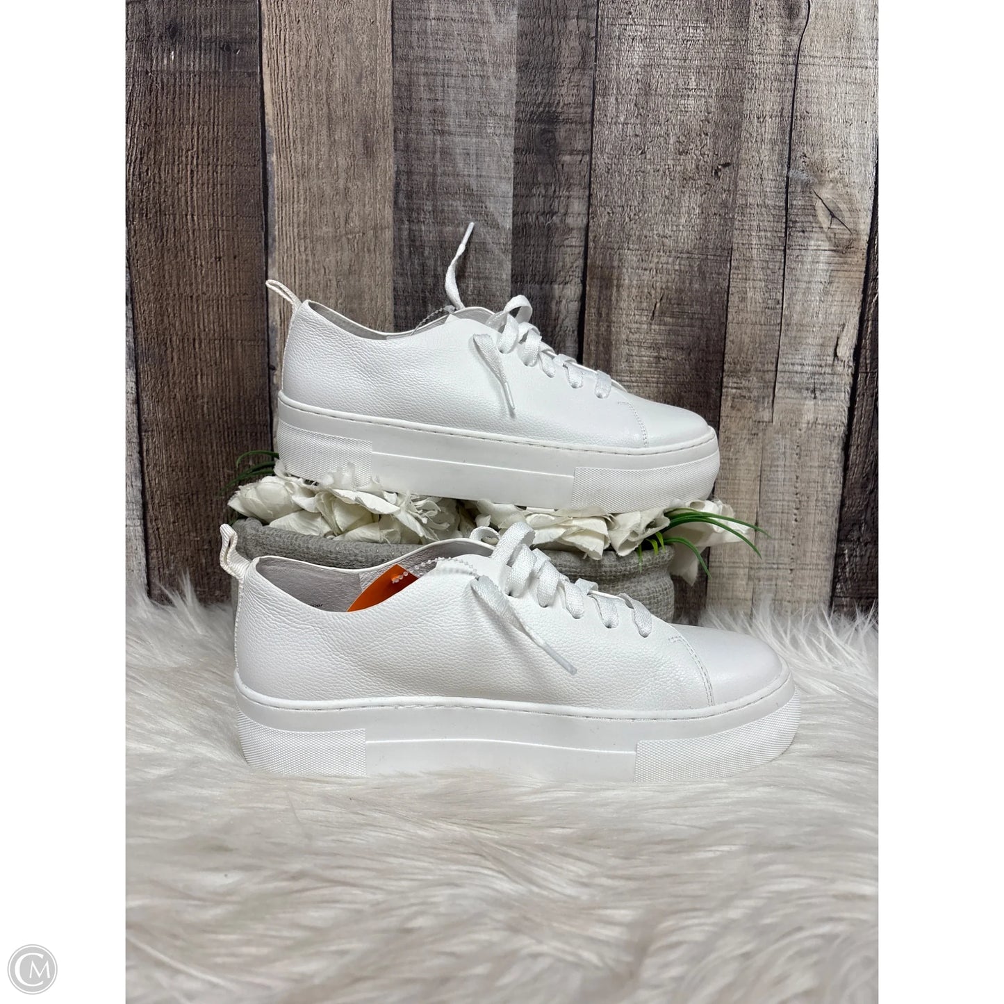 Shoes Athletic By Cme In White, Size: 6