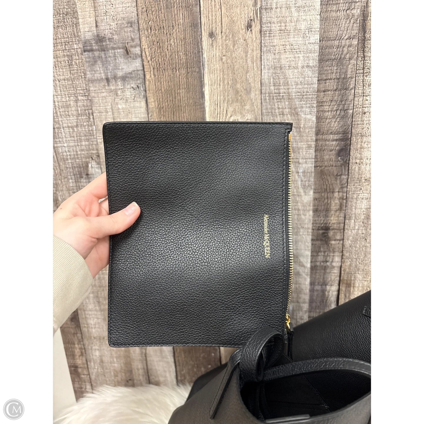 Handbag Luxury Designer By Alexander Mcqueen, Size: Large