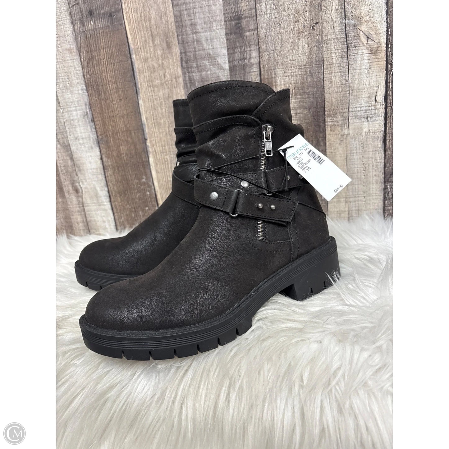 Boots Ankle Flats By Maurices In Brown, Size: 7.5