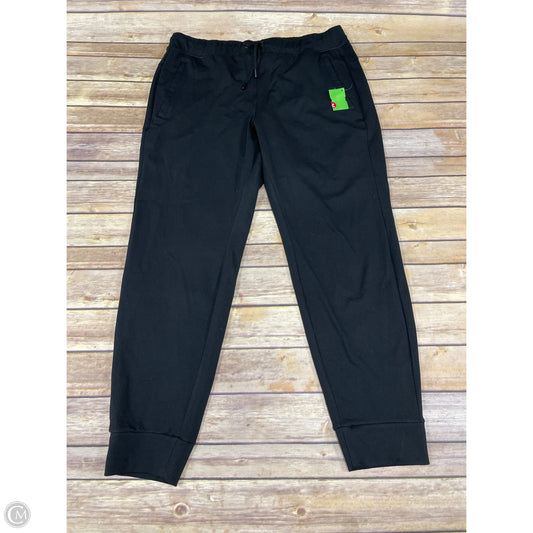 Athletic Pants By Yogalicious In Black, Size: Xl