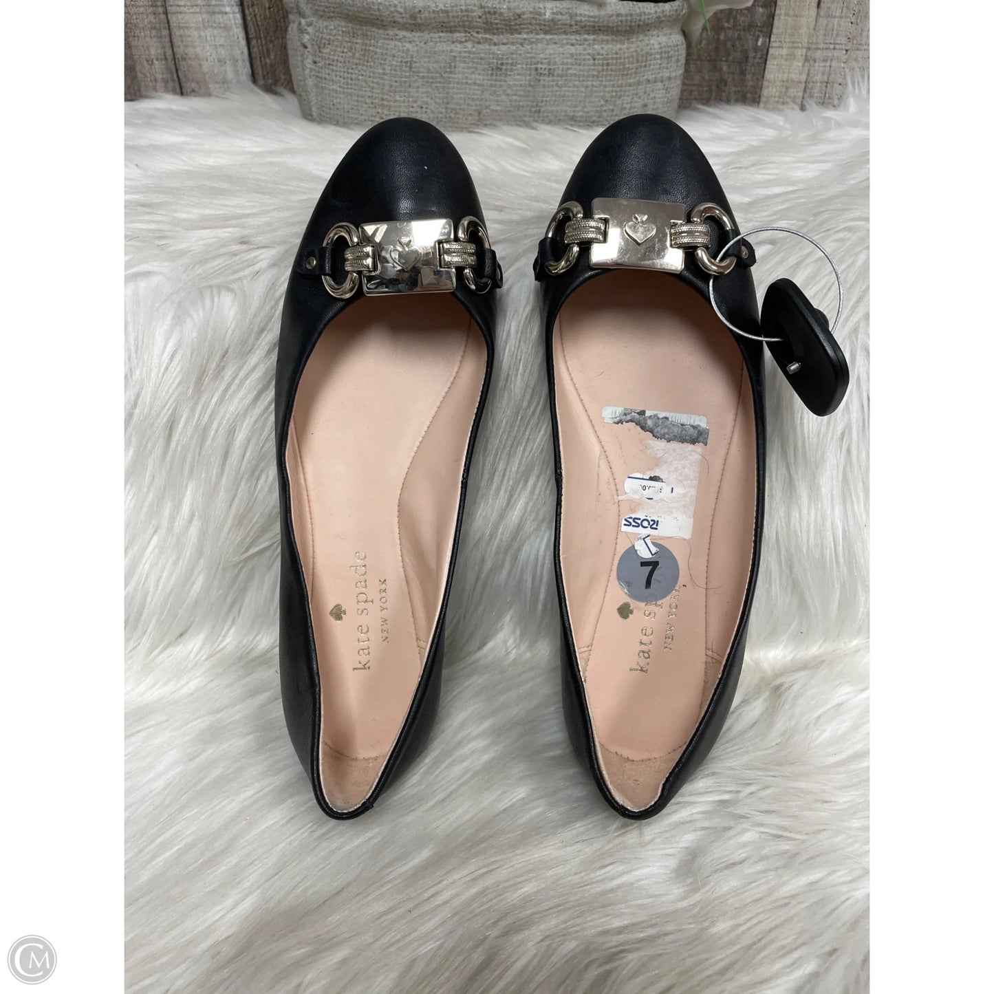 Shoes Designer By Kate Spade In Black, Size: 7