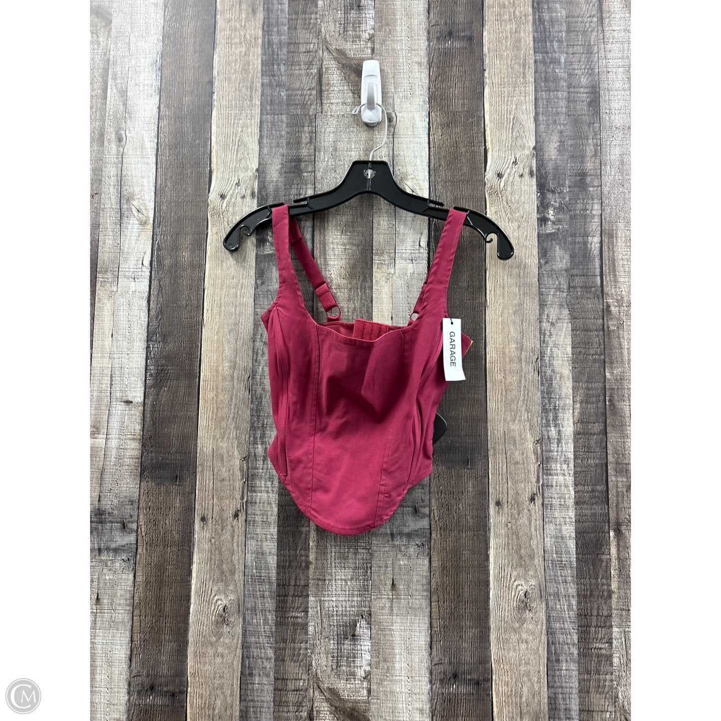 Top Sleeveless By Garage In Red, Size: Xxs