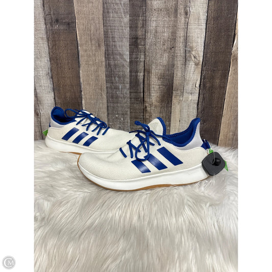 Shoes Athletic By Adidas In Blue & White, Size: 11