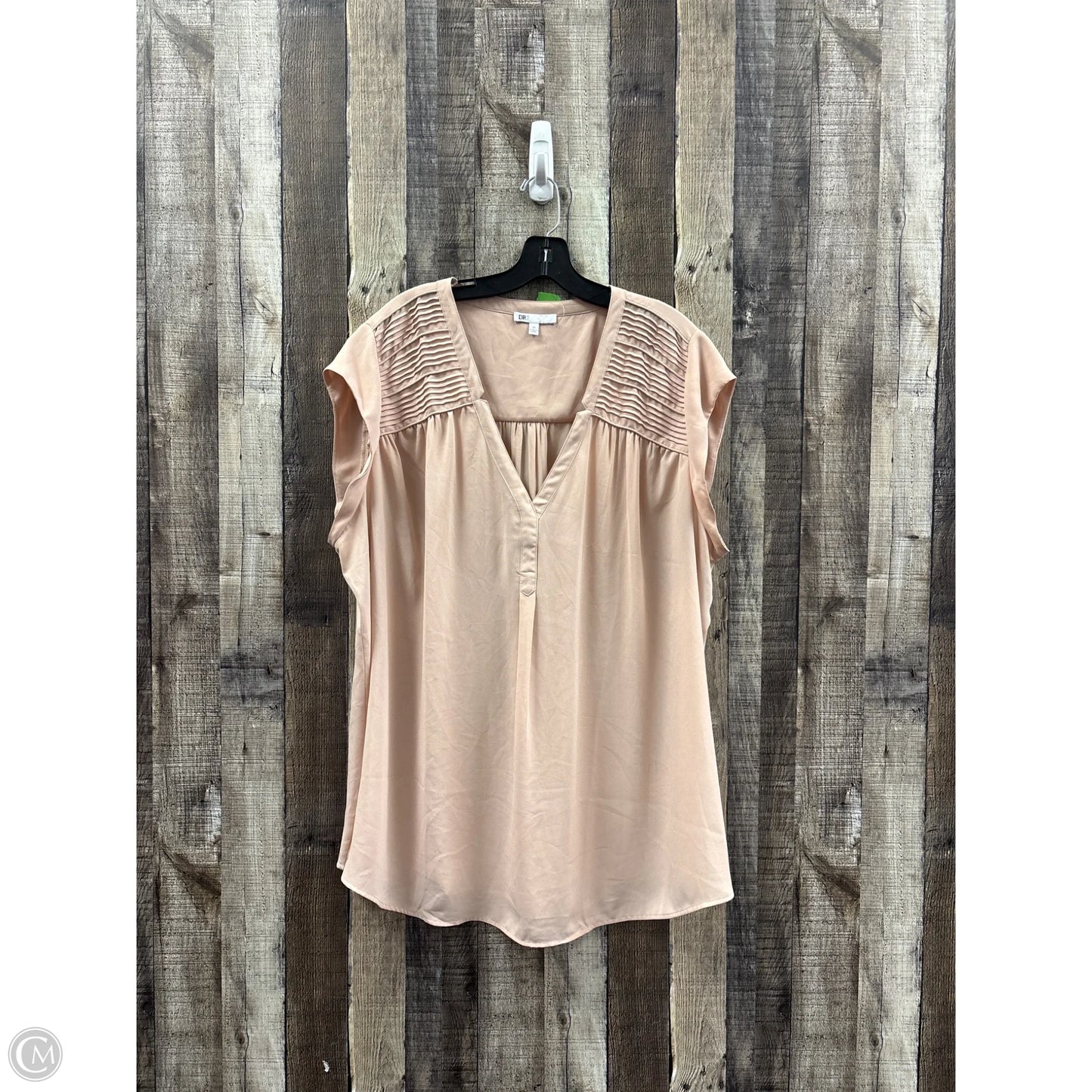Top Sleeveless By Dr2 In Pink, Size: 3x