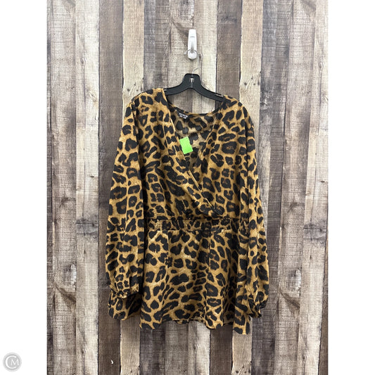Dress Casual Midi By Bloomchic In Animal Print, Size: 3x
