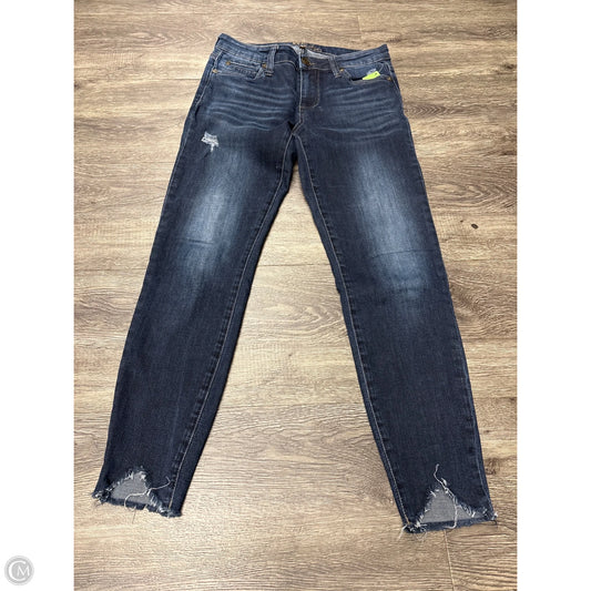 Jeans Skinny By Kut In Blue Denim, Size: 4