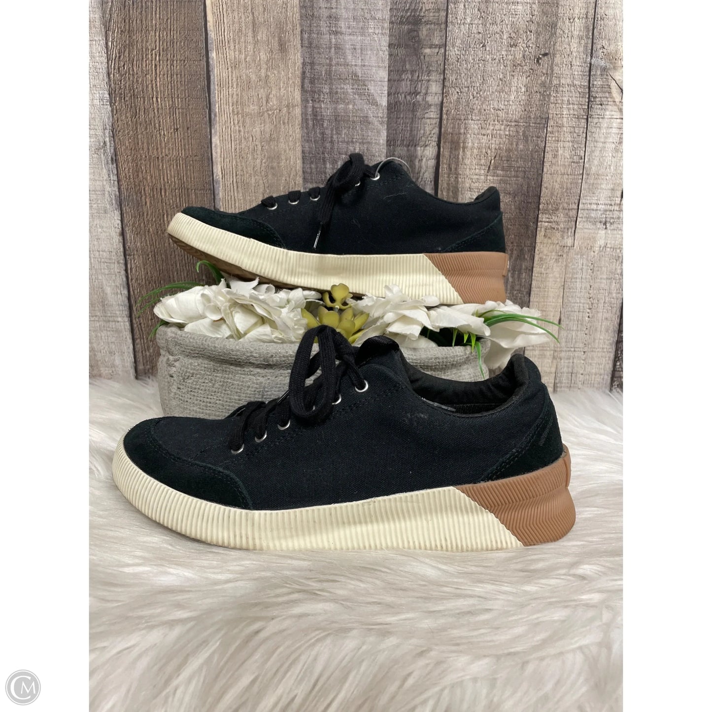 Shoes Athletic By Sorel In Black, Size: 8.5