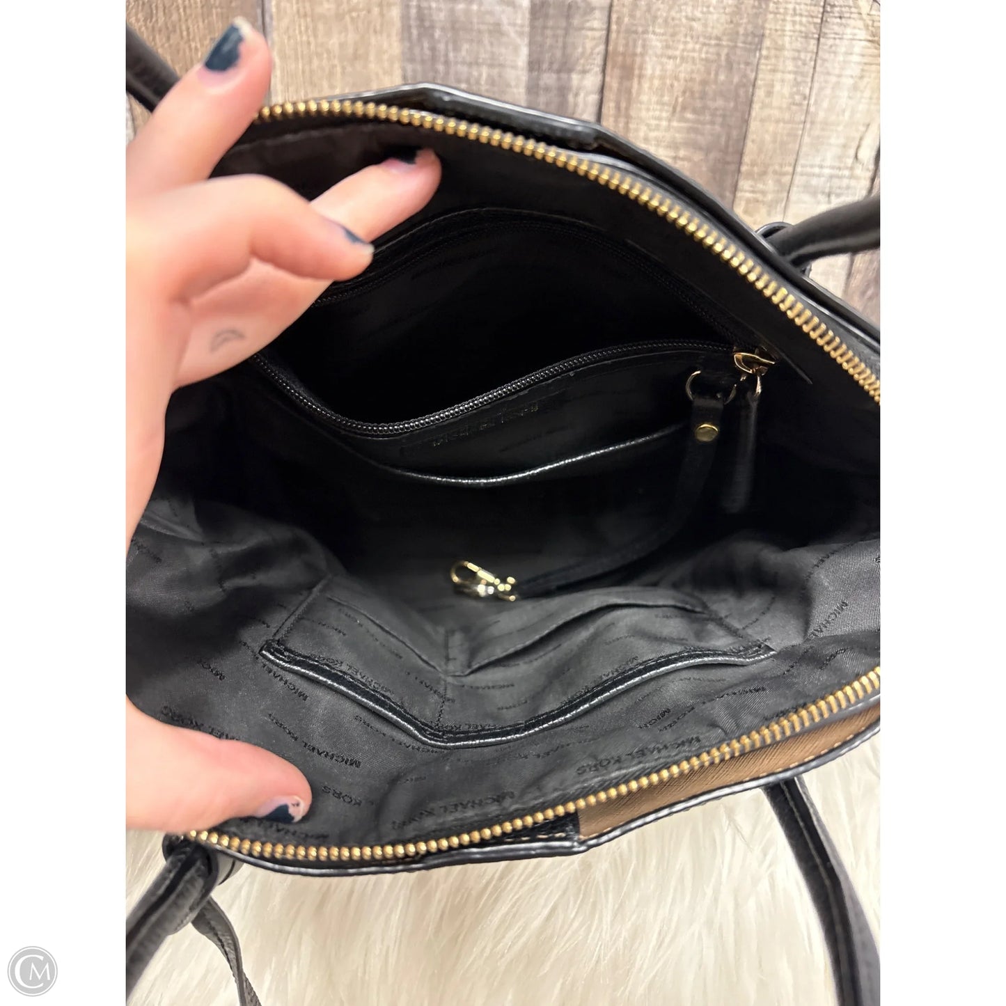 Crossbody Designer By Michael Kors, Size: Medium