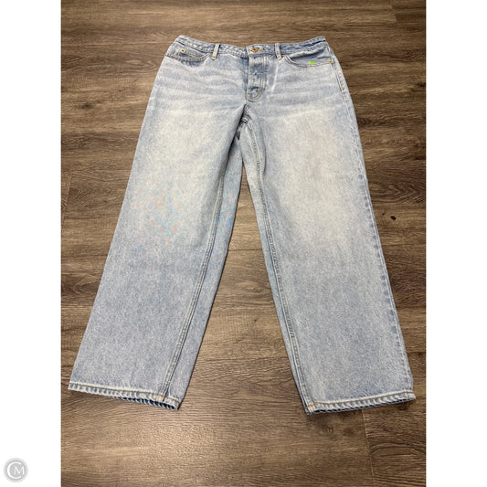 Jeans Wide Leg By Ryegrass In Blue Denim, Size: 12