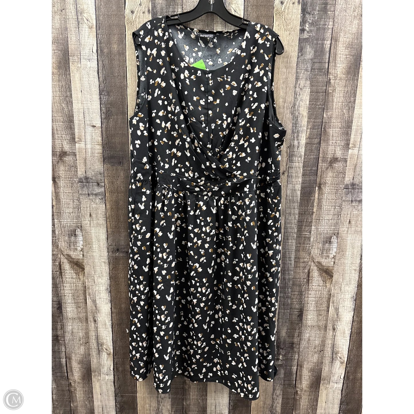 Dress Casual Maxi By Bloomchic In Black, Size: 3x