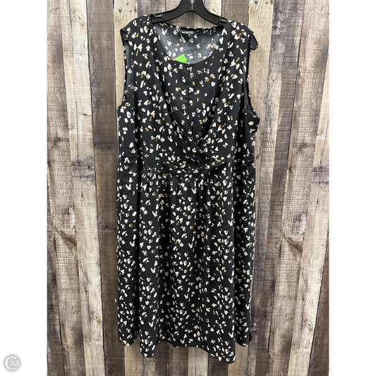 Dress Casual Maxi By Bloomchic In Black, Size: 3x