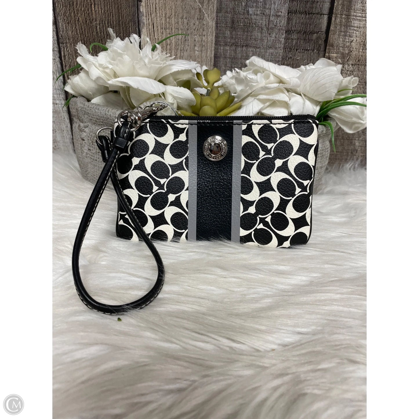 Wristlet Designer By Coach, Size: Small