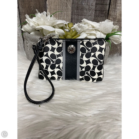 Wristlet Designer By Coach, Size: Small