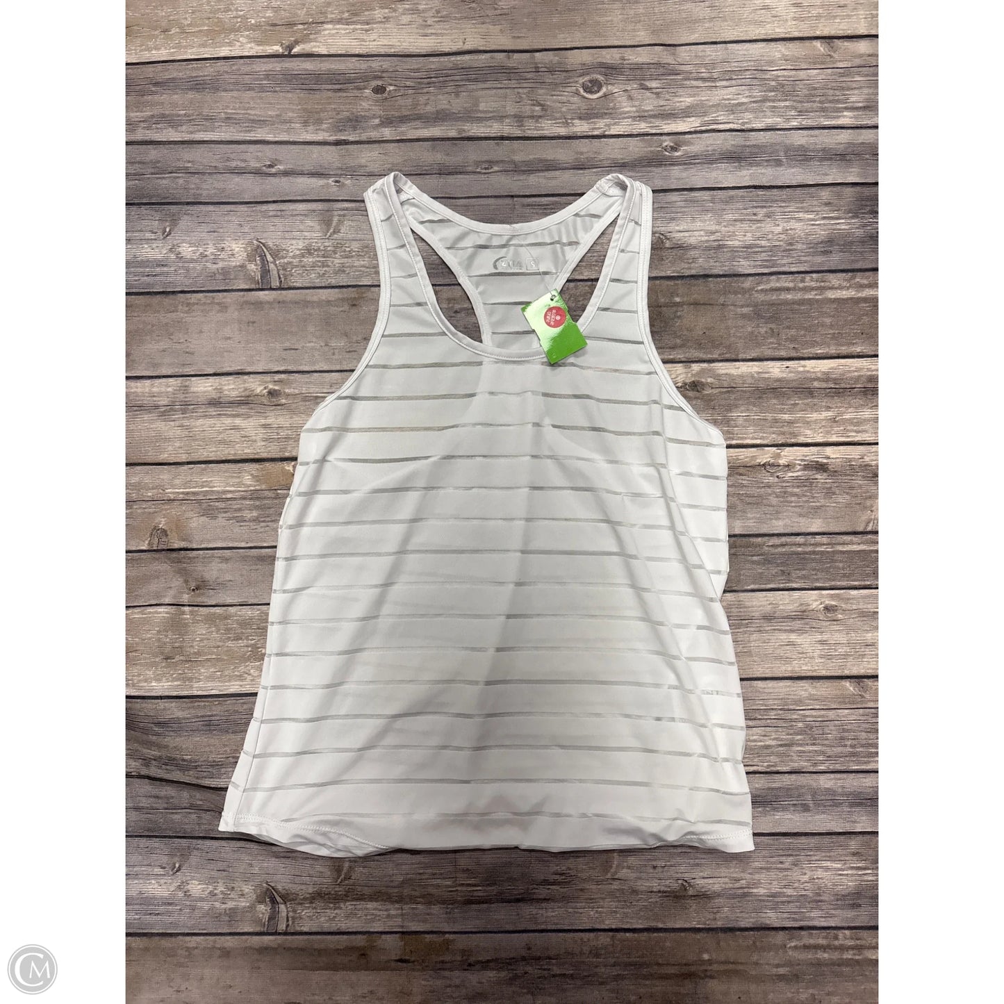 Athletic Tank Top By Zyia In White, Size: S