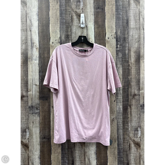 Top Short Sleeve By Trendy Queen In Purple, Size: S