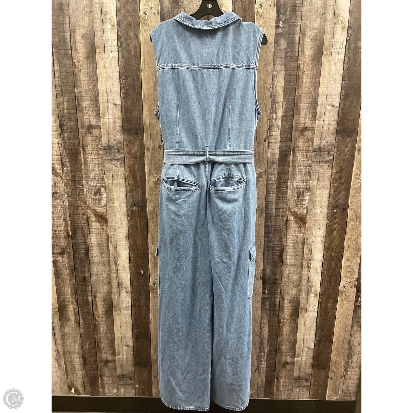 Jumpsuit By Universal Thread In Blue Denim, Size: 2x