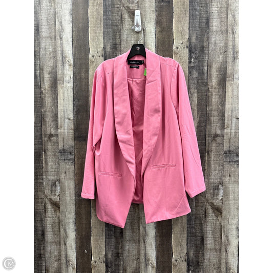 Blazer By Torrid In Pink, Size: 2x