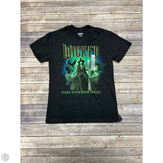 Top Short Sleeve By Cme In Multi-colored, Size: M