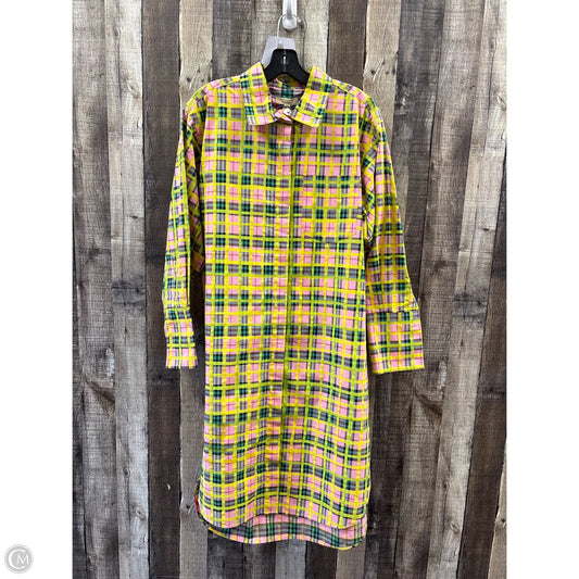 Dress Luxury Designer By Burberry In Multi-colored, Size: M