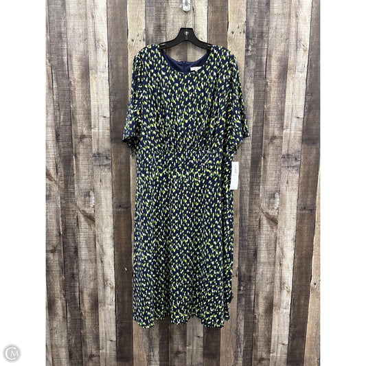 Dress Casual Maxi By London Times In Multi-colored, Size: 2x