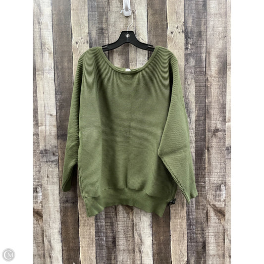 Sweater By White Birch In Green, Size: 2x